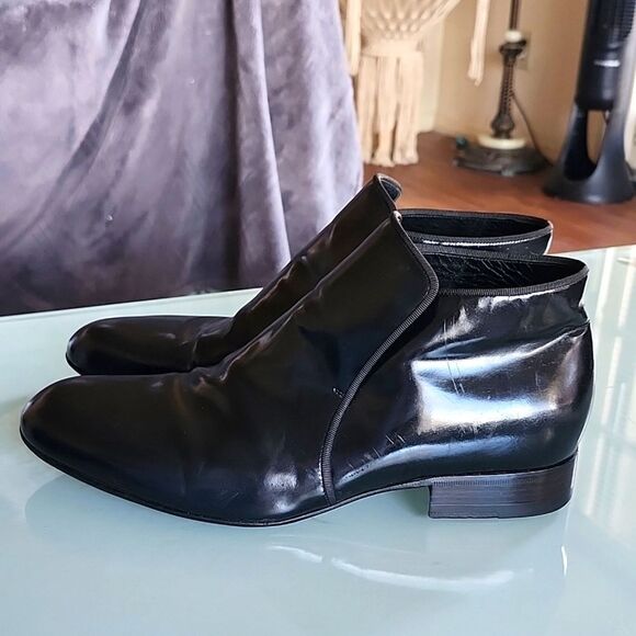 Celine Leather Ankle Boots - Picture 3 of 9